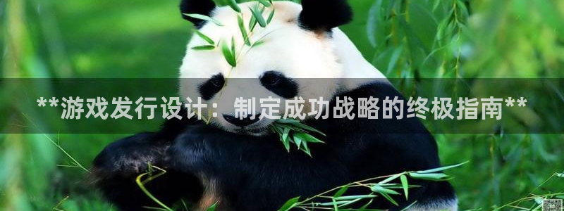 天辰平台登录注册账号：**游戏发行设计：制定成功战略的终极指南**